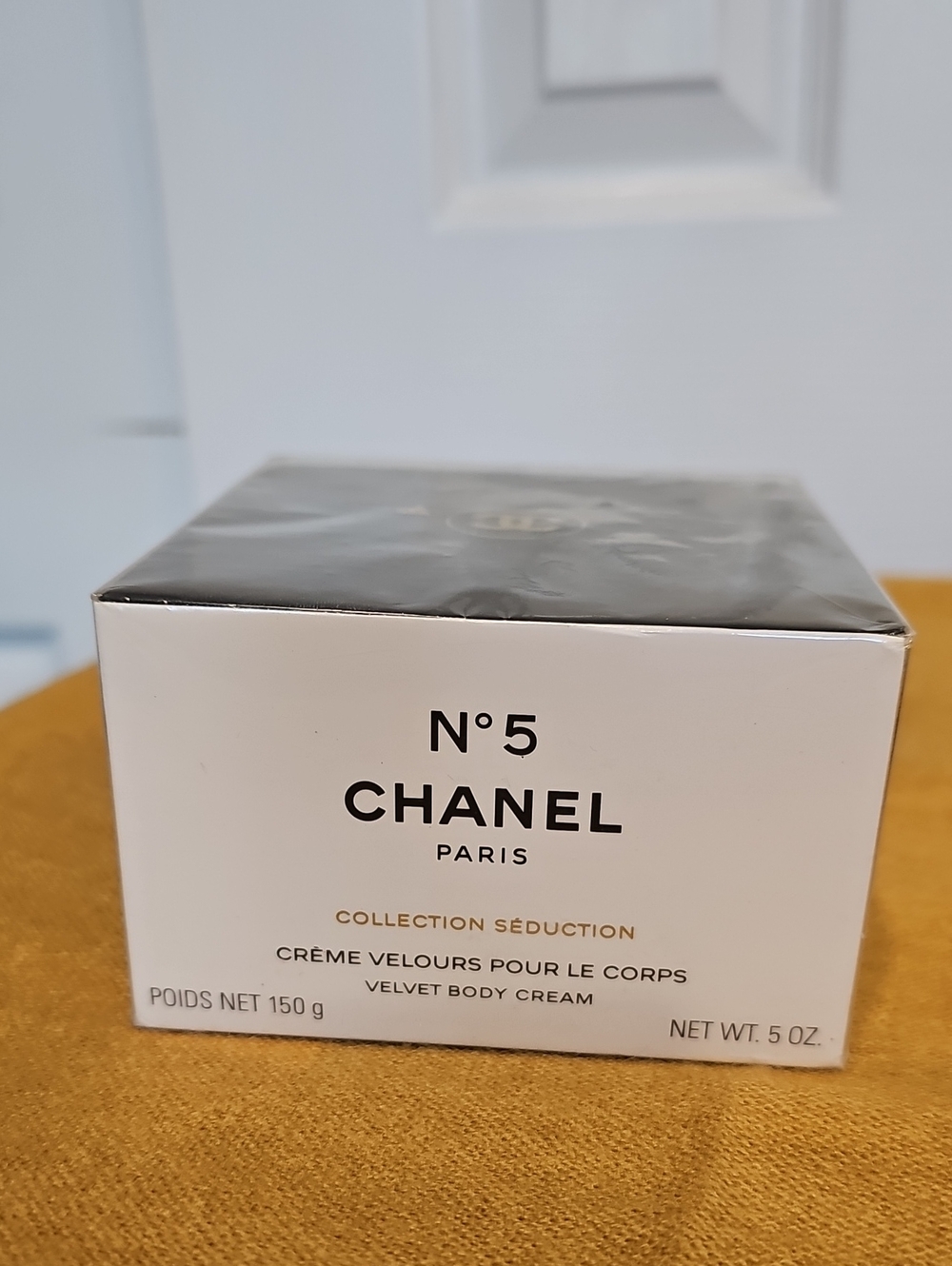 CHANEL No5 Velvet Body Creme Collection Seduction Discontinued Sealed Box